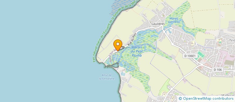 localisation de l'entreprise RE ACTIONS  NIEUL-SUR-MER