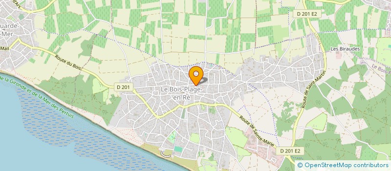 localisation de l'entreprise RE-ALIZES, NAVIGUER ET PARTAGER  LE BOIS-PLAGE-EN-RE