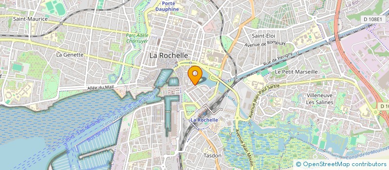 localisation de l'entreprise RE ARRANGES  LA ROCHELLE