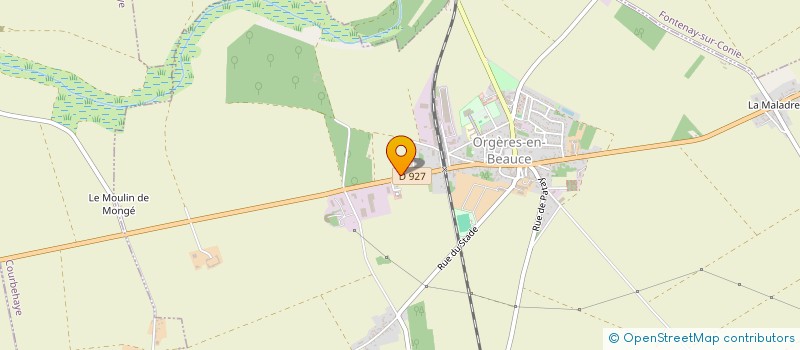 localisation de l'entreprise RE AUTORESTOR à ORGERES-EN-BEAUCE