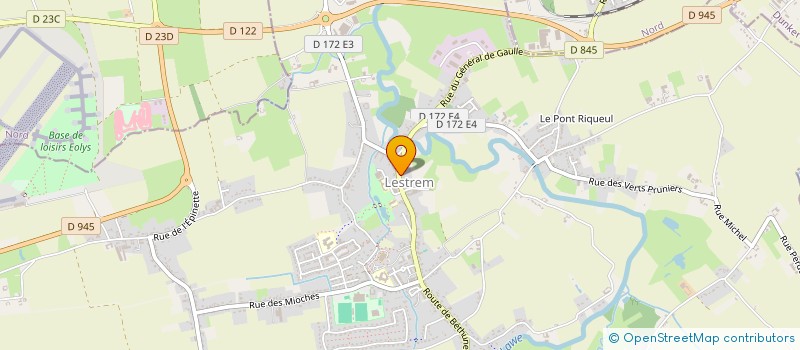 localisation de l'entreprise RE'BELLES  LESTREM