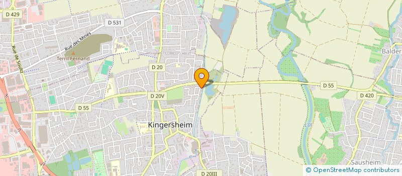 localisation de l'entreprise RE BOOT  CERNAY