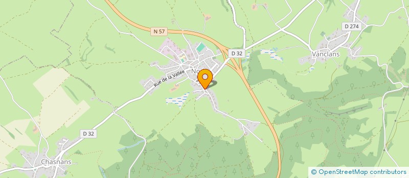 localisation de l'entreprise RE'CAP  LES PREMIERS SAPINS