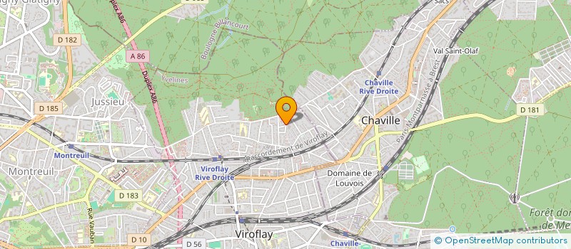 localisation de l'entreprise RE CLUB  VIROFLAY