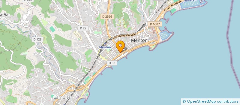localisation de l'entreprise RE.CO.BAT NICE à MENTON