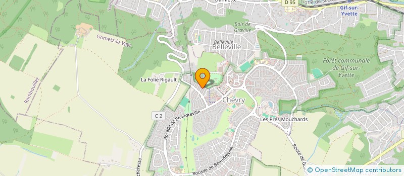 localisation de l'entreprise RE-CO-NAISSANCE  GIF-SUR-YVETTE