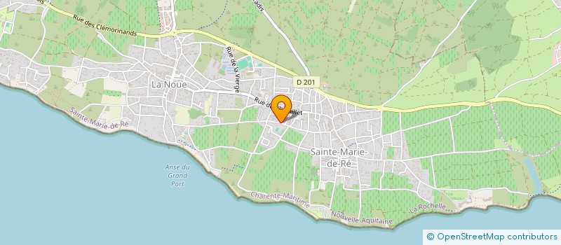 localisation de l'entreprise RE ECLAT PISCINE à SAINTE-MARIE-DE-RE