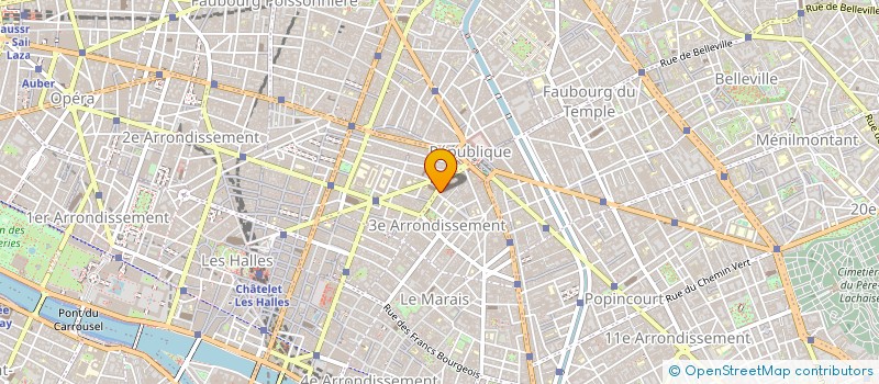 localisation de l'entreprise RE EDITH KORCHIA NATHALIE MABILLE MICHEL  PARIS