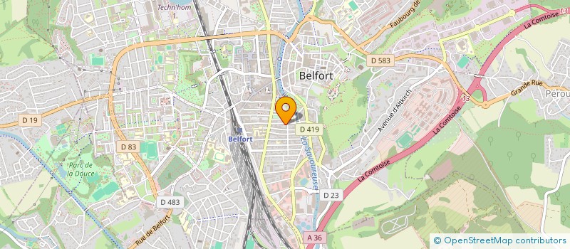 localisation de l'entreprise RE EVEIL DJ TEKILA à BELFORT
