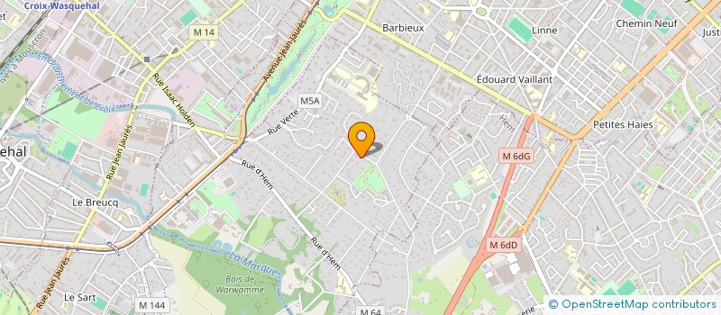 localisation de l'entreprise RE-GALET à CROIX