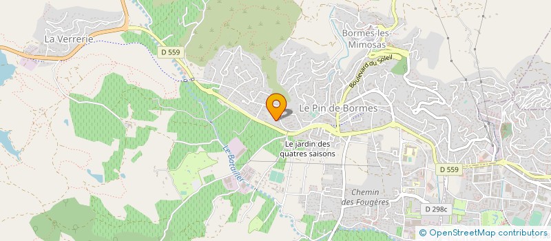 localisation de l'entreprise RE GERARD à BORMES-LES-MIMOSAS