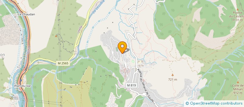 localisation de l'entreprise RE.GU  LEVENS