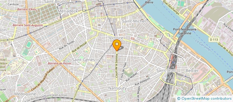 localisation de l'entreprise RE-LIER  BORDEAUX