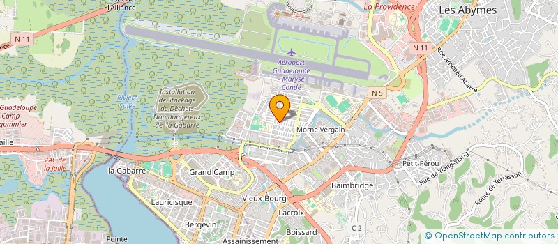 localisation de l'entreprise RE.LO.VE.  LES ABYMES