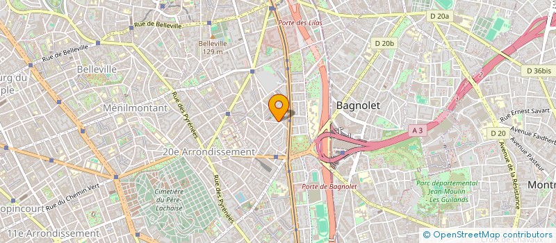 localisation de l'entreprise RE MA FER DEVELOPPEMENT ET PROSPECTION à PARIS