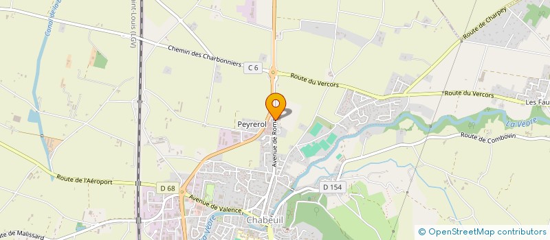 localisation de l'entreprise RE.MI.COM à CHABEUIL