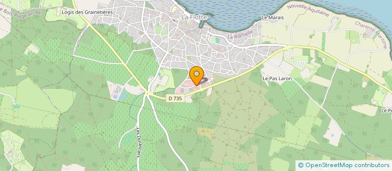 localisation de l'entreprise RE NETTOYAGE  LA FLOTTE