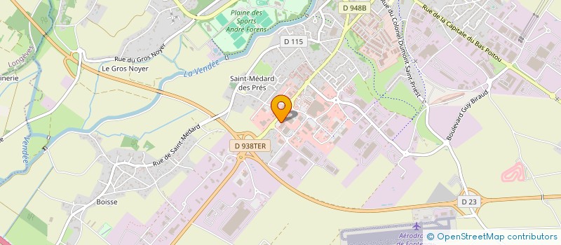 localisation de l'entreprise RE OPTIQUE à FONTENAY-LE-COMTE