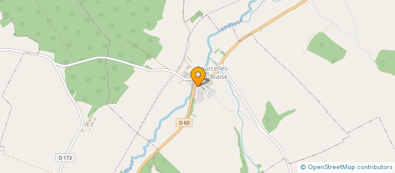 localisation de l'entreprise RE-OXYCHENE 52 à COURCELLES-SUR-BLAISE