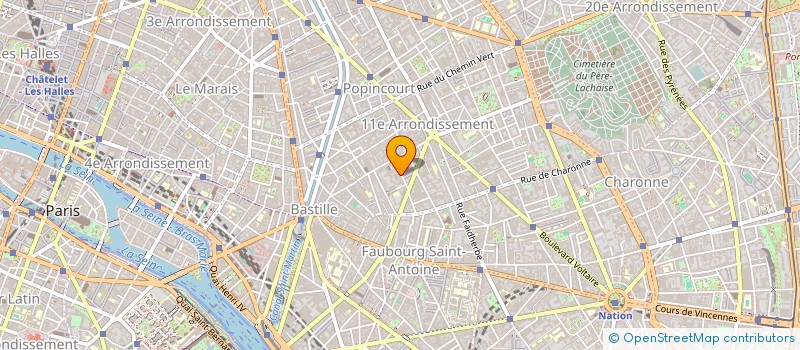 localisation de l'entreprise RE PER EXPERTISES  PARIS