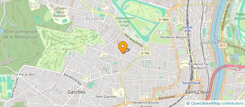 localisation de l'entreprise RE-PUBLIK à GARCHES