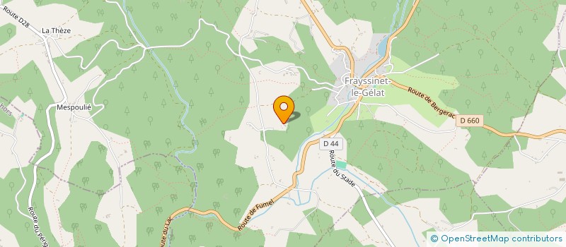 localisation de l'entreprise RE SOURCES CONSEIL  LES ARQUES