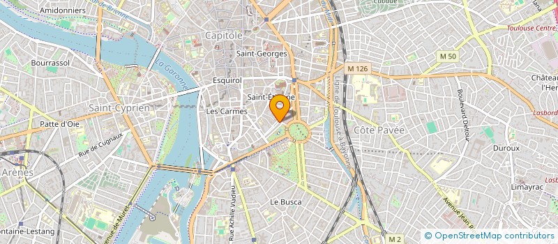 localisation de l'entreprise RE-SOURCES O à TOULOUSE