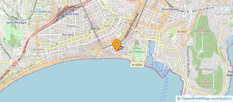 localisation de l'entreprise RE-SOURCING SANTE GLOBALE à NICE