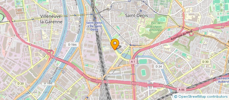 localisation de l'entreprise RE-STORE  SAINT-DENIS