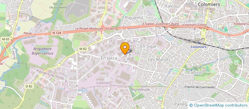 localisation de l'entreprise RE TALENCE I à COLOMIERS