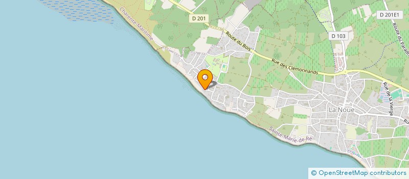 localisation de l'entreprise RE TIME  SAINTE-MARIE-DE-RE