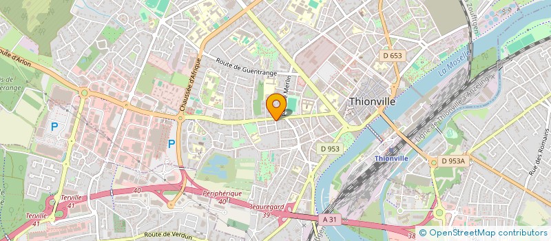 localisation de l'entreprise RE TWO INVESTMENT à THIONVILLE