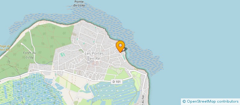 localisation de l'entreprise RE-UNILE  LES PORTES-EN-RE