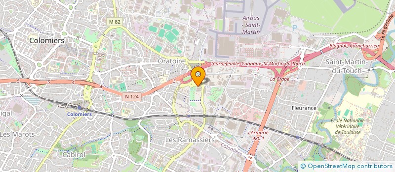 localisation de l'entreprise RE-UP COMPANY à TOULOUSE