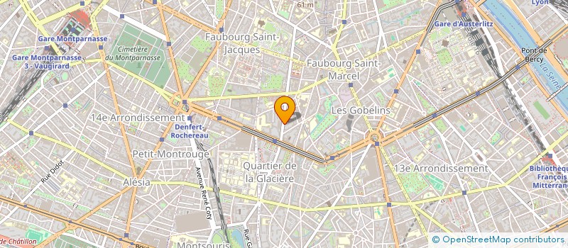 localisation de l'entreprise RE-USE COMPOSITES INNOVATION  PARIS