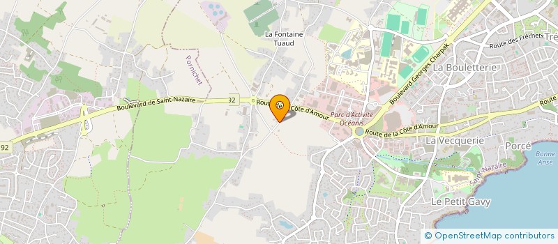 localisation de l'entreprise RE-USE-IN  SAINT-NAZAIRE