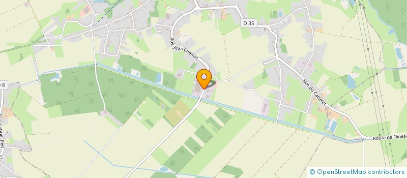 localisation de l'entreprise RE-UZ FOR ETERNITY  FLINES-LEZ-RACHES