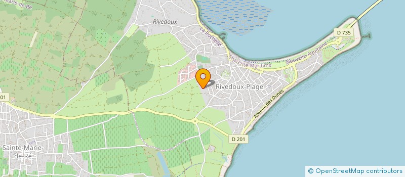localisation de l'entreprise RE VOYAGES à RIVEDOUX-PLAGE