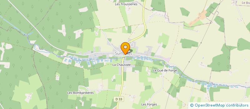 localisation de l'entreprise RE7 TRADITION  SURFONDS