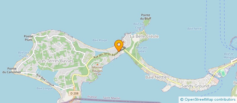 localisation de l'entreprise REA  SAINT MARTIN