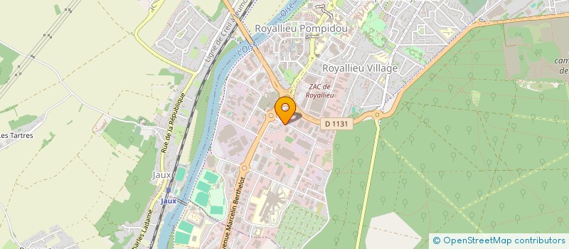 localisation de l'entreprise REA à COMPIEGNE
