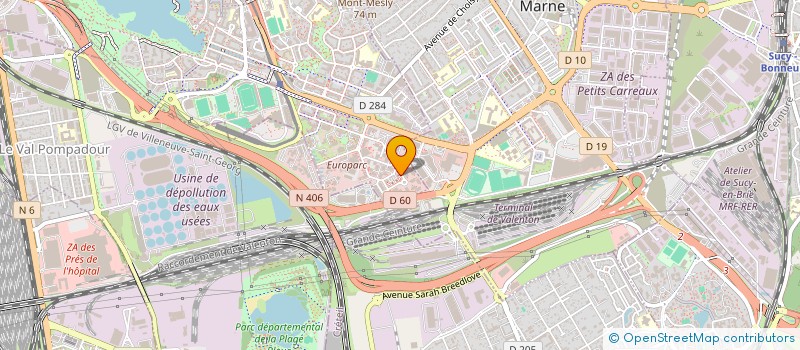localisation de l'entreprise REA CONCEPT à CRETEIL