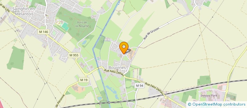 localisation de l'entreprise REA CONTRACTANT GENERAL  VILLENEUVE D ASCQ