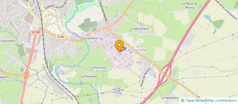 localisation de l'entreprise REA.IMMO à LA ROCHE-SUR-YON