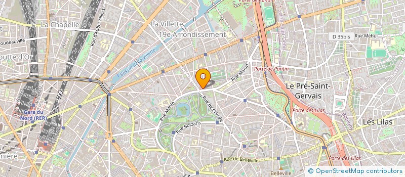 localisation de l'entreprise REA-MF  PARIS