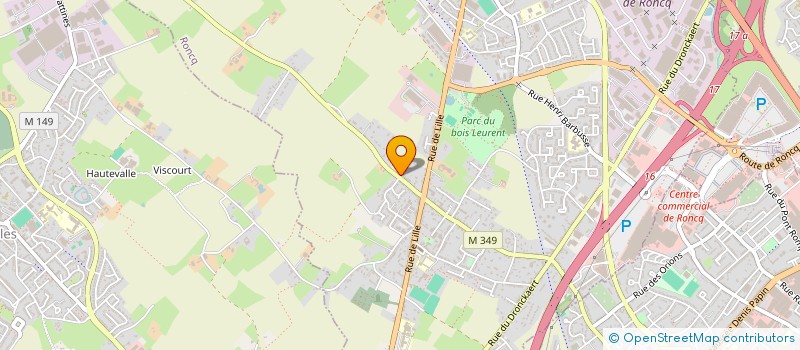 localisation de l'entreprise REA-PRO  RONCQ