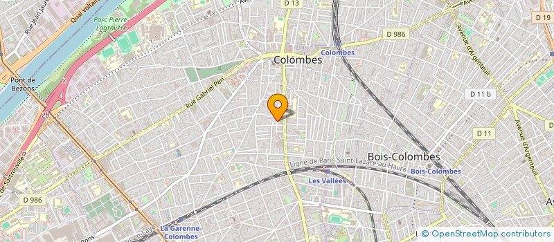 localisation de l'entreprise REA RENOVATION à COLOMBES