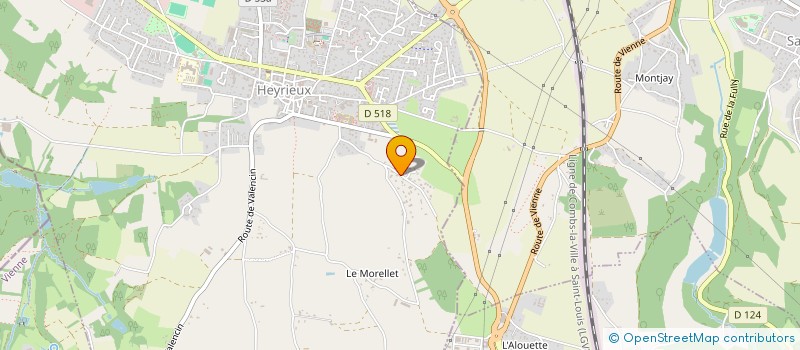 localisation de l'entreprise REABATIS  HEYRIEUX