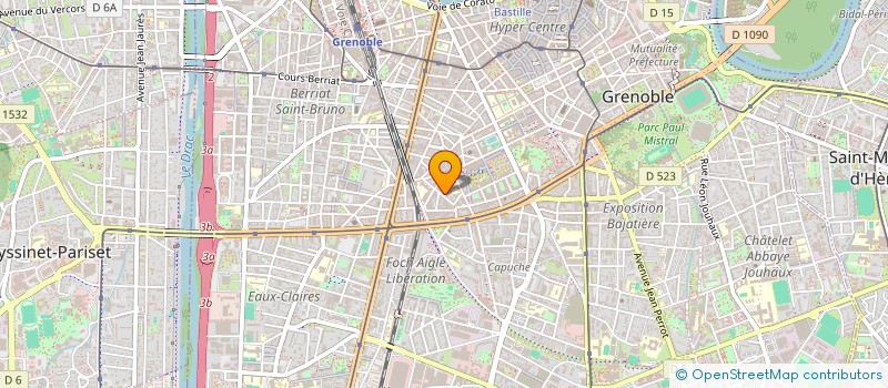 localisation de l'entreprise REABILIS  GRENOBLE