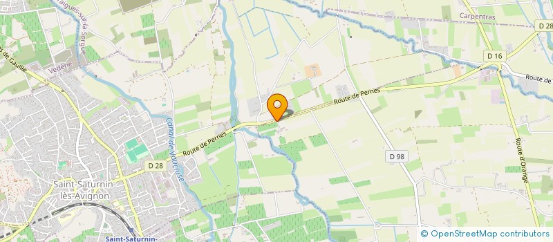 localisation de l'entreprise REAC-IMMO  LE THOR